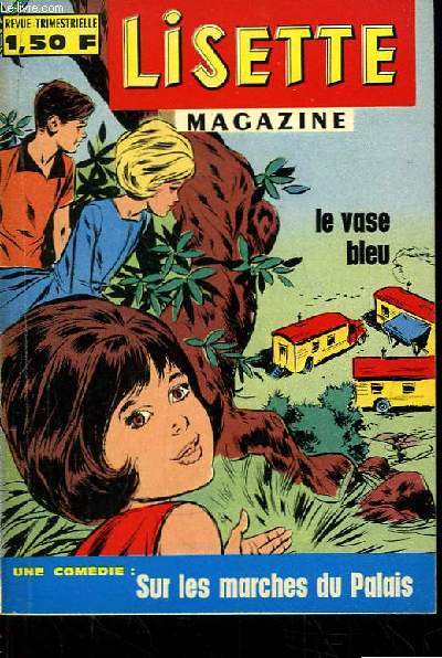 Lisette Magazine N33 : Le Vase Bleu - Sur les Marches du Palais.