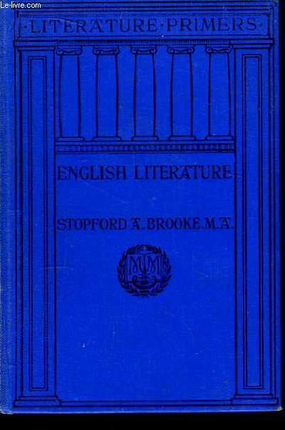English Literature from A.D. 670 to A.D. 1832