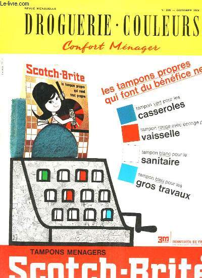 Droguerie-Couleurs. Confort Mnager N209 : Pour une conception moderne du confort domestique - Faut-il faire des nocturnes ? - Ce qu'il faut savoir sur les poudres  laver modenres - Les bourrelets de calfeutrage ...