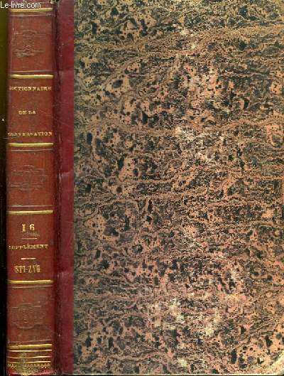 Dictionnaire de la Conversation et de la Lecture. TOME LXVIII (16e du Supplment) : Stibi - Zygoma et Zygomatique.