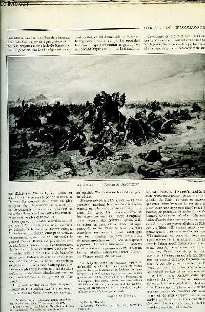 Histoire Gnrale de la Guerre Franco-Allemande (1870 - 1871). Fascicule n5 : Combat de Wissembourg - Bataille de Froeschwiller