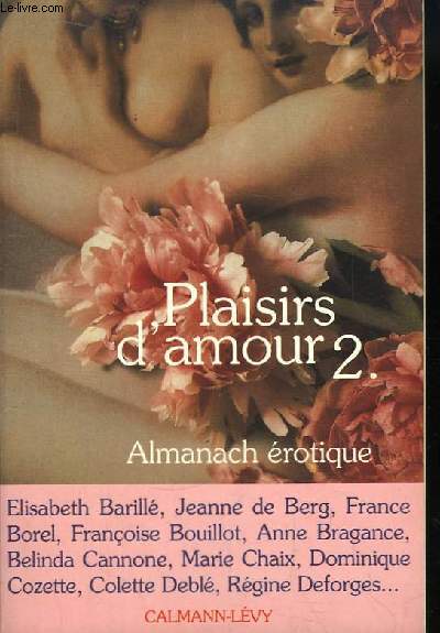 Plaisirs d'Amour N2. Almanach rotique.