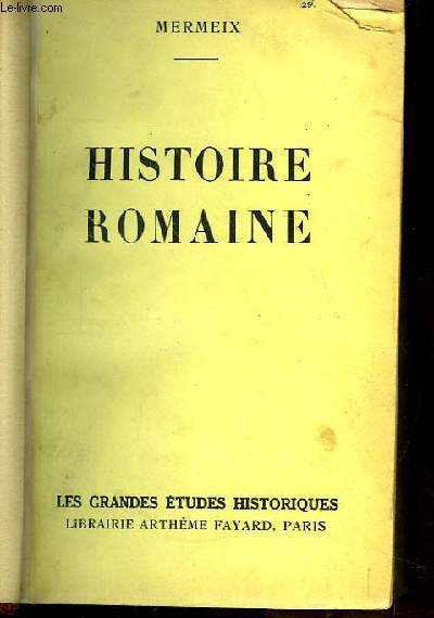 Histoire Romaine.