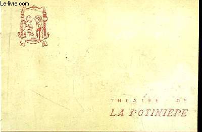Programme du Thtre de La Potinire. Le Printemps de la Saint-Martin (Fallen Angels).