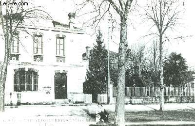 Photographie ancienne de la Poste de Capeyron-Mérignac (Gironde).
