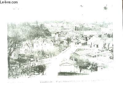 Photographie de Caudran, Place Gambetta, vue prise du haut du Clocher.