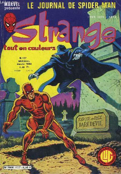 Le Journal de Spider-Man en couleurs - Strange N157.
