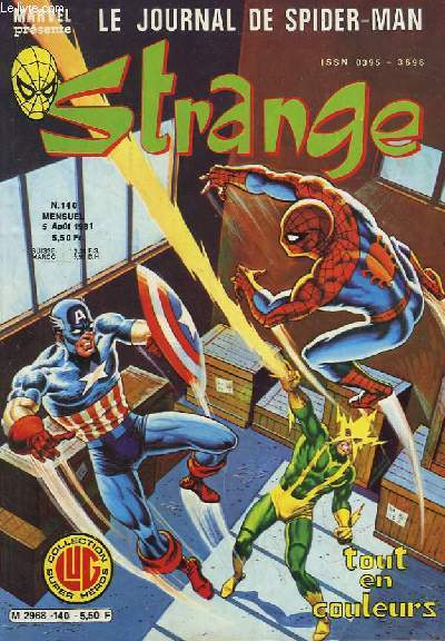 Le Journal de Spider-Man en couleurs - Strange N140.