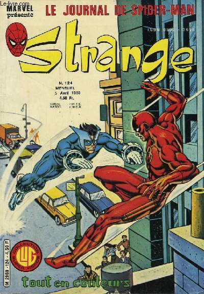 Le Journal de Spider-Man en couleurs - Strange N124.