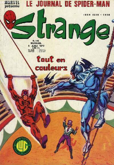 Le Journal de Spider-Man en couleurs - Strange N115.