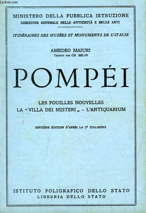 Pompi. Les fouilles nouvelles - La 