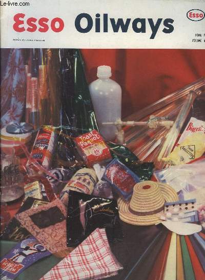 Esso Oilways, Tome 7 - Vol. 6 : Les plastiques de Stroud - Les Lubrifiants Andok - Chauffage conomique des rsines.