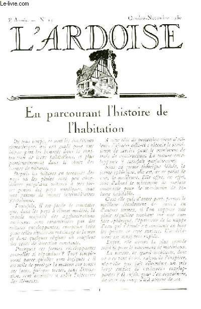 L'Ardoise N14 - 3me anne : La croupe forme rationnelle de toiture - Charpente des croupes - L'ardoise dans l'ameublement