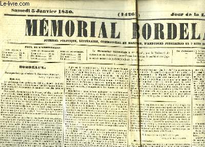 Mmorial Bordelais N14263, du 5 janvier 1850 : Abollition de la famille -
