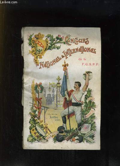 Concours National & International de la F.G.S.P.F. (Fdration Gymnastique et Sportive des Patronages de France). Guide-Programme, Nancy, 29 - 30 - 31 juillet 1911