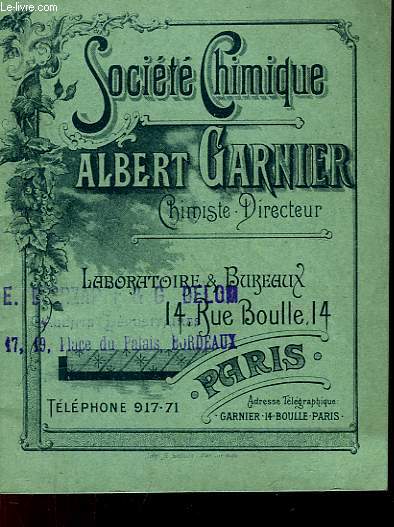 Catalogue-brochure 1901, de la 