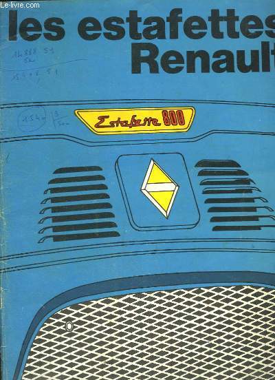 Les estafettes Renault. Estafette 800.