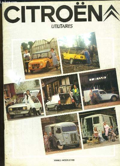 Catalogue d'Utilitaires Citron. Anne - Modle 1981