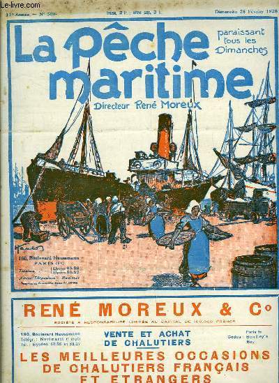 La Pche Maritime. 11me anne - N 509 : L'avenir de la pche maritime - Les pcheries du Canada ...