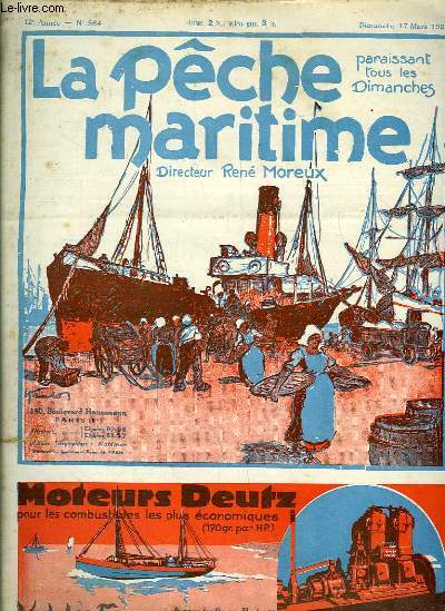 La Pche Maritime. 12me anne - N 564 : Les enseignements du naufrage du 