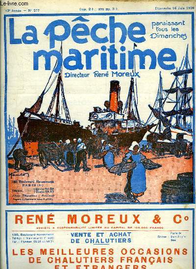 La Pche Maritime. 12me anne - N 577 : La Semaine du Poisson de Dieppe-Fcamp - Les abus commis par les transitaires en douanes ...