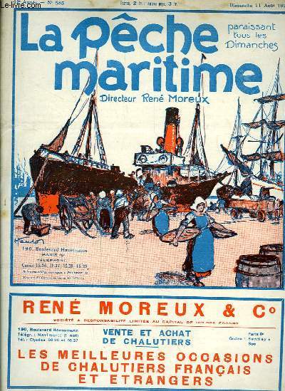La Pche Maritime. 12me anne - N 585 : Les diffrentes races de sardines ( suivre) ...