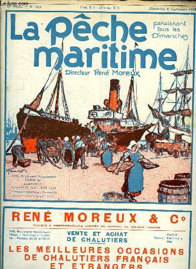 La Pche Maritime. 12me anne - N 589 : Le transport de la mare par wagons isothermiques ...