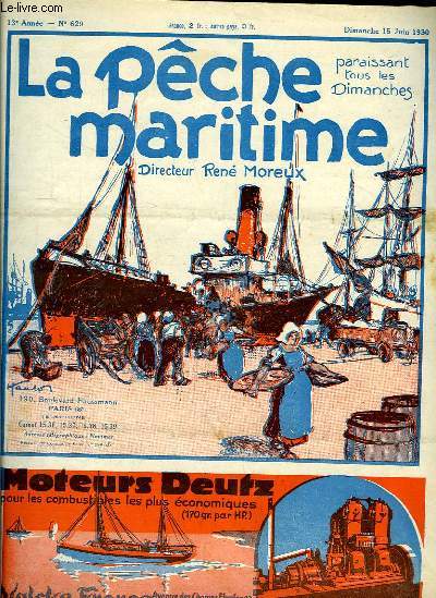 La Pche Maritime. 13me anne - N 629 : Le bateau-conglateur 