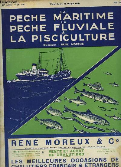 La Pche Maritime, la Pche Fluviale & la Pisciculture. 16me anne - N 726 : Comment organiser les tals de poisson en France ? - Les plans du 