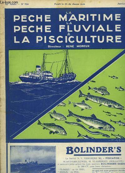 La Pche Maritime, la Pche Fluviale & la Pisciculture. 22me anne - N 794 : La campagne de pche du 