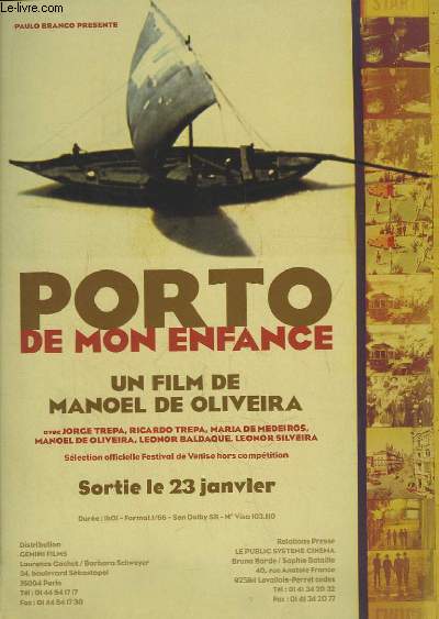 Brochure de prsentation du film 