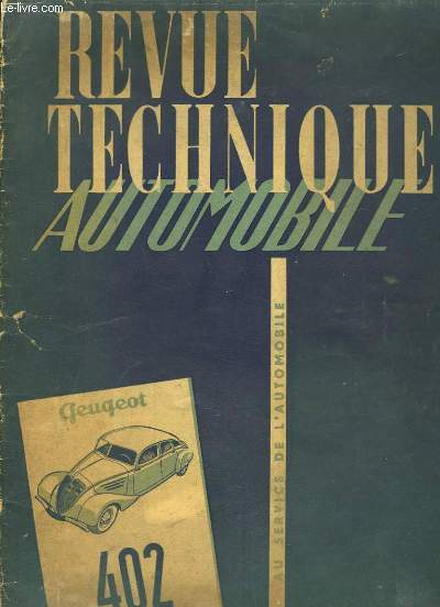 Revue Technique Automobile : Peugeot 402