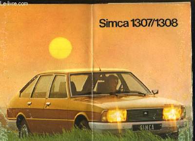 Notice d'Utilisation et d'Entretien de la Simca 1307 et de la Simca 1308