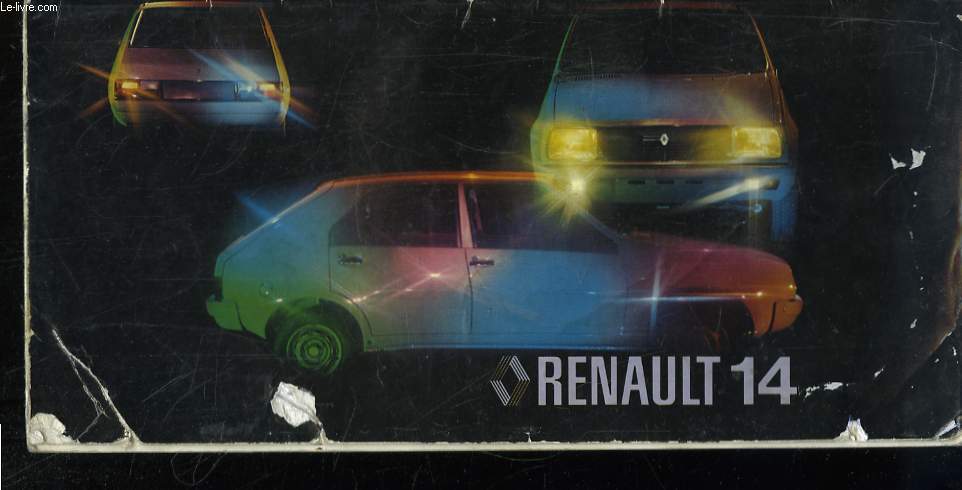 Notice de Conduite et d'Entretien de la Renault 14 et 14 TL, type R1210