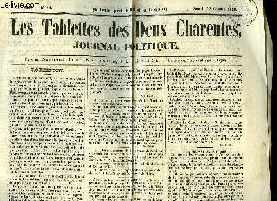 Les Tablettes des Deux Charentes N81 - 43e anne : Assassinat du marchal Brune.