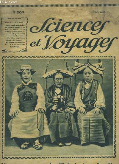 Sciences et Voyages n203 - 4e anne : Un Gouverneur du Thibet et sa famille