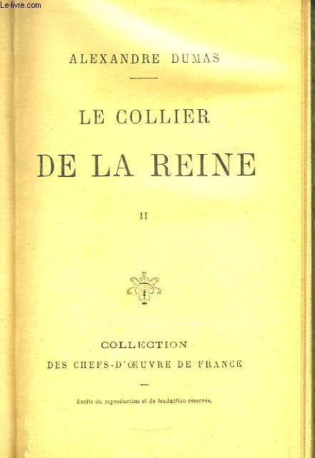 Le Collier de la Reine. TOME 2