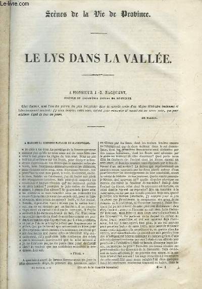 Recueil de Romans de H. de Balzac, extraits de la Comdie Humaine. Le Lys dans la Valle - Parents Pauvres - La Maison Nucingen - Pierre Grassou - Les Employs ou la Femme Suprieure.