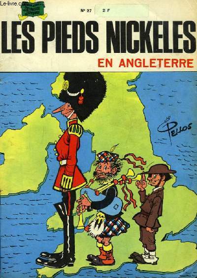 Les Pieds Nickels en Angleterre. Album N27