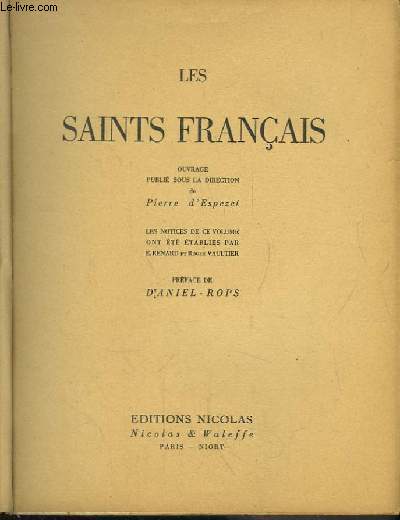 Les Saints Franais.