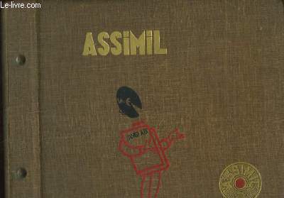 English without Toil. Assimil - Anglais. Classeur de 11 disques vinyles 45 tours.