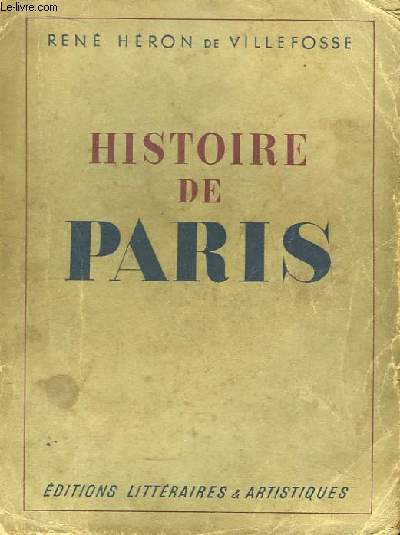 Histoire de Paris.