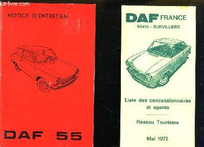 Notice d'Entretien de la DAF 55