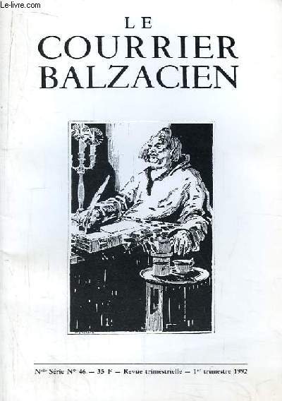 Le Courrier Balzacien. Nouvelle srie n46 : Clotilde de Lusignan, roman balzacien - Lettre indite au comte Sclopis de Salerano - Jean Hamburger ...