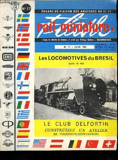 Rail Miniature Flash N17 : Les Locomotives du Brsil (Suite et fin) - Le Club Delfortin - Construisez un atelier de Villeneuve-Saint-Georges - Bagatelles sans massacre ...
