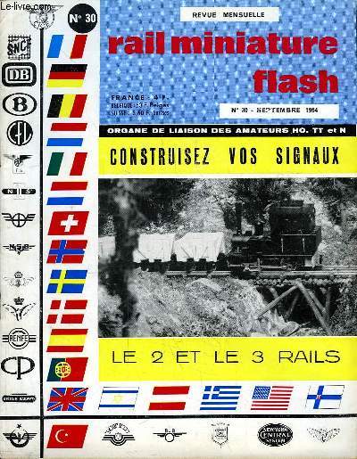 Rail Miniature Flash N30 : Construisez vos signaux - Le 2 et le 3 rails - La Maison du Boucher (suite des planches) - Wagons  ciment 2 essieux ...