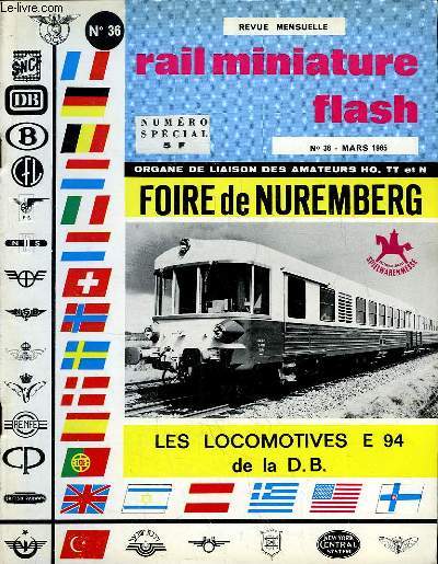 Rail Miniature Flash N36 : Foire de Nuremberg - Les Locomotives E94 de la D.B. ...