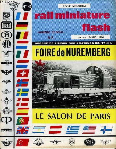 Rail Miniature Flash N47 : Foire de Nuremberg - Le Salon de Paris - Commande et Tlcommande lectronique ...