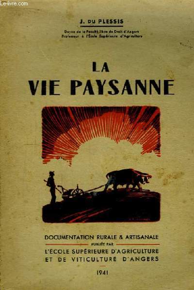 La Vie Paysanne. Manuel d'Enseignement Social