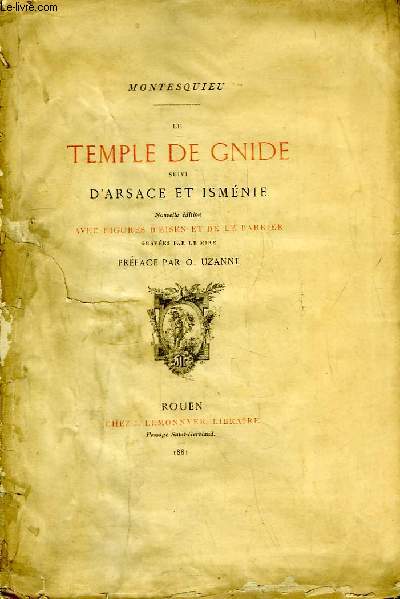 Temple de Gnide suivi d'Arsace et Ismnie.